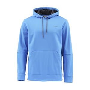 Sage Logo Hoodie, heather blue